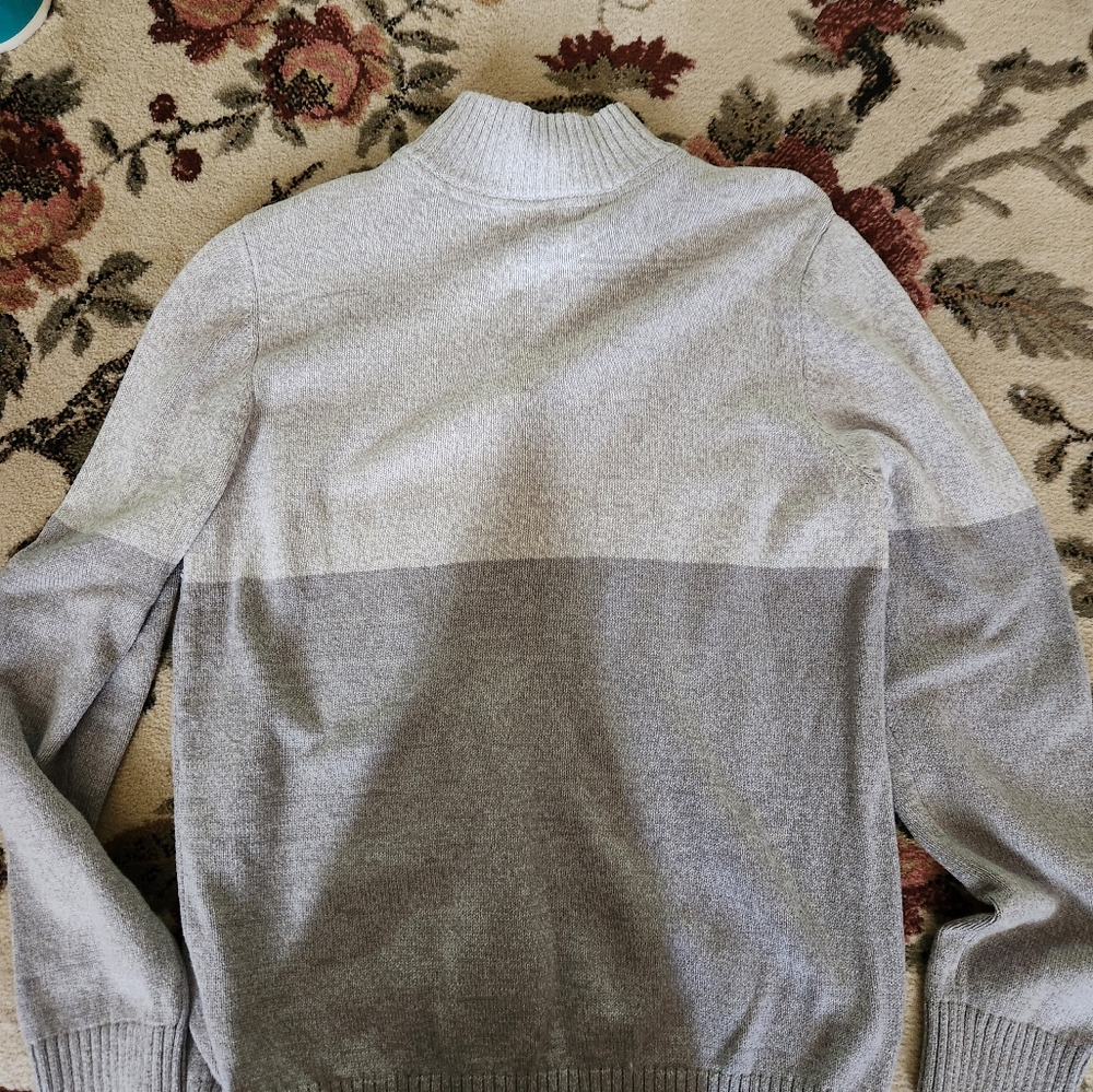 Men's Gray Sweater by Preswick & Moore - Picture 8 of 8